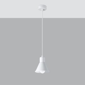 Sollux Lighting Hängeleuchte TALEJA 1 weiß [E27]