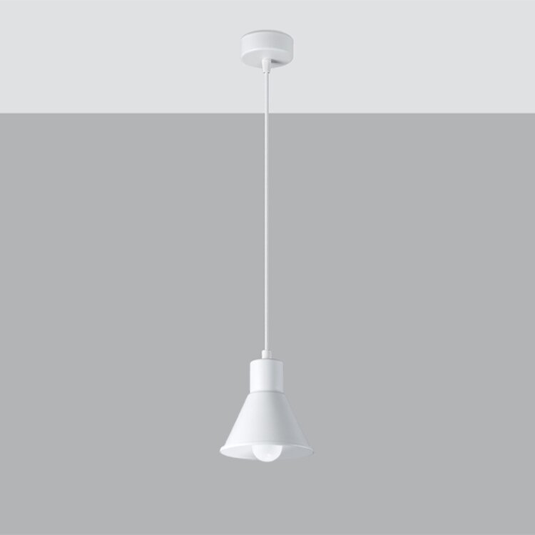 Sollux Lighting Hängeleuchte TALEJA 1 weiß [E27]