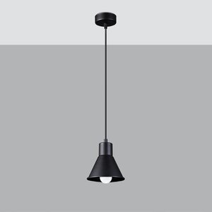 Sollux Lighting Hanglamp TALEJA 1 zwart [E27]
