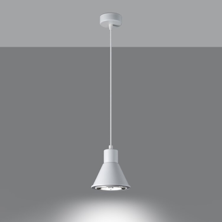 Sollux Lighting Hanglamp TALEJA 1 wit [ES111]