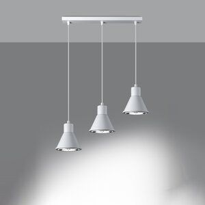 Sollux Lighting Hanglamp TALEJA 3 wit [ES111]