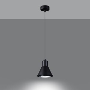 Sollux Lighting Hanglamp TALEJA 1 zwart [ES111]
