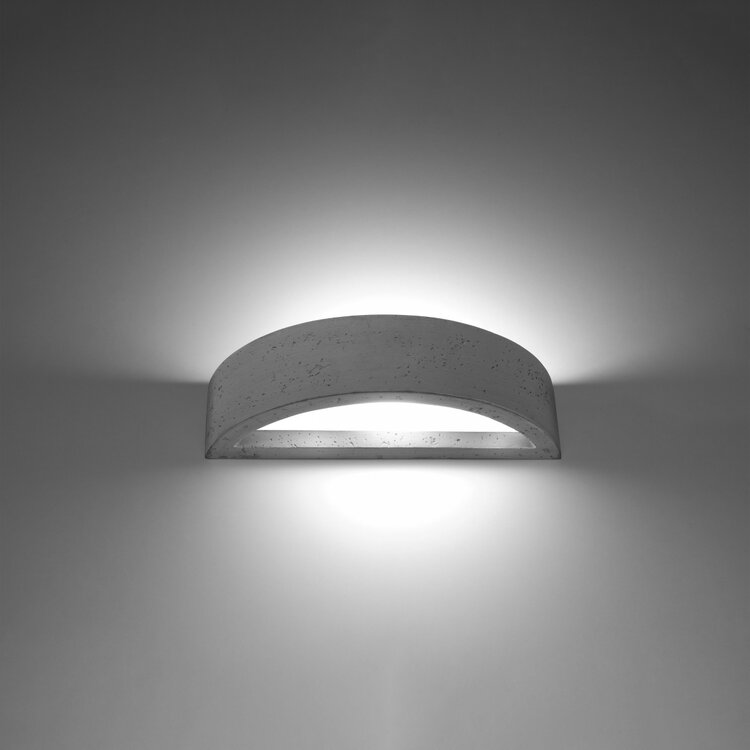 Sollux Lighting Wall lamp ATENA concrete