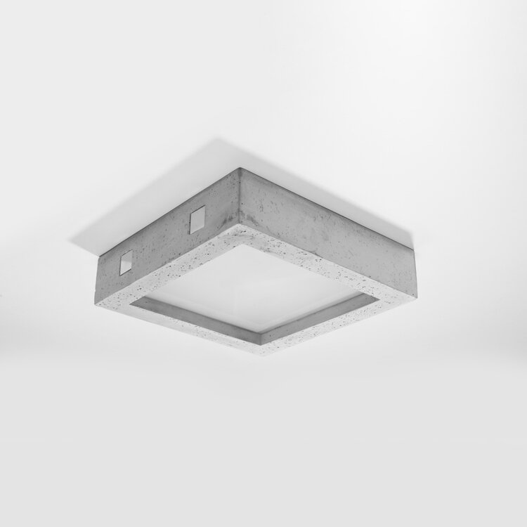Sollux Lighting Plafondlamp RIZA beton