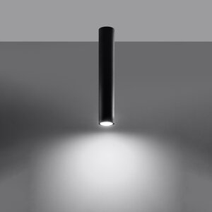 Sollux Lighting Deckenleuchte LAGOS 40 schwarz
