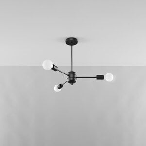 Sollux Lighting Chandelier LANGO 3 black