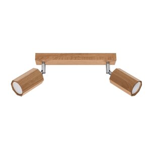 Sollux Lighting Ceiling lamp ZEKE 2 oak