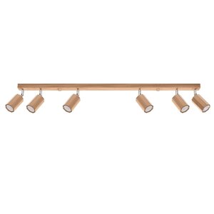 Sollux Lighting Ceiling lamp ZEKE 6 oak