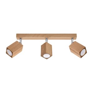 Sollux Lighting Ceiling lamp KEKE 3 oak