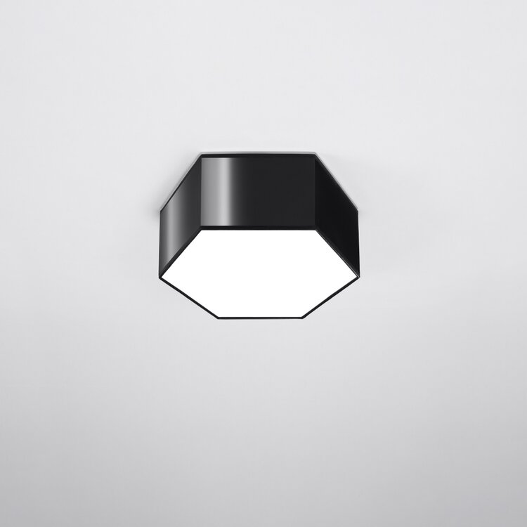 Sollux Lighting Ceiling lamp SUNDE 13 black