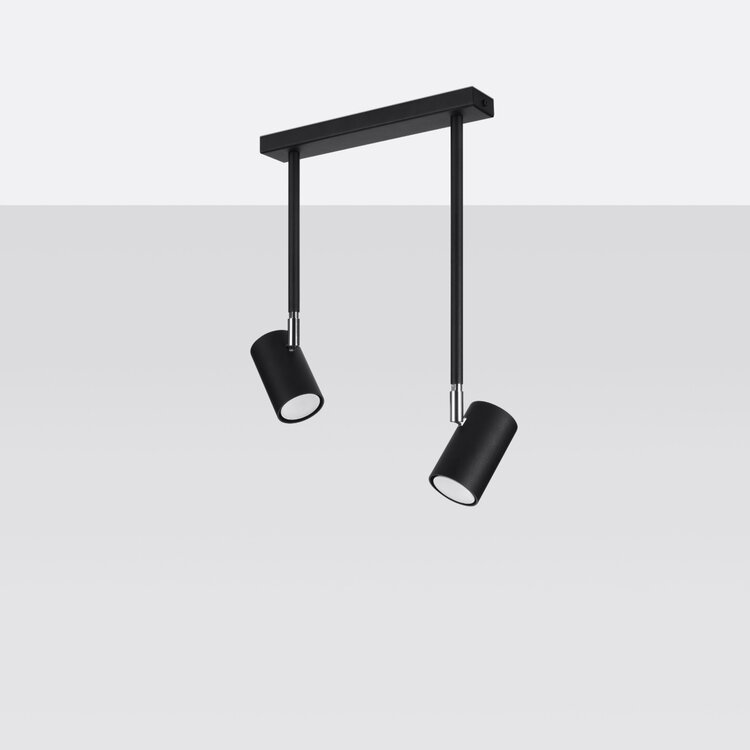 Sollux Lighting Ceiling lamp NORANO 2 black