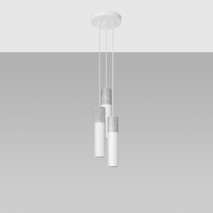 Sollux Lighting Hanglamp BORGIO 3P wit