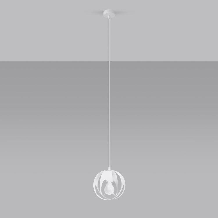 Sollux Lighting Hanglamp TULOS 1 wit