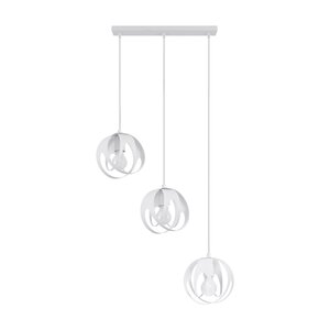 Sollux Lighting Pendant lamp TULOS 3L white