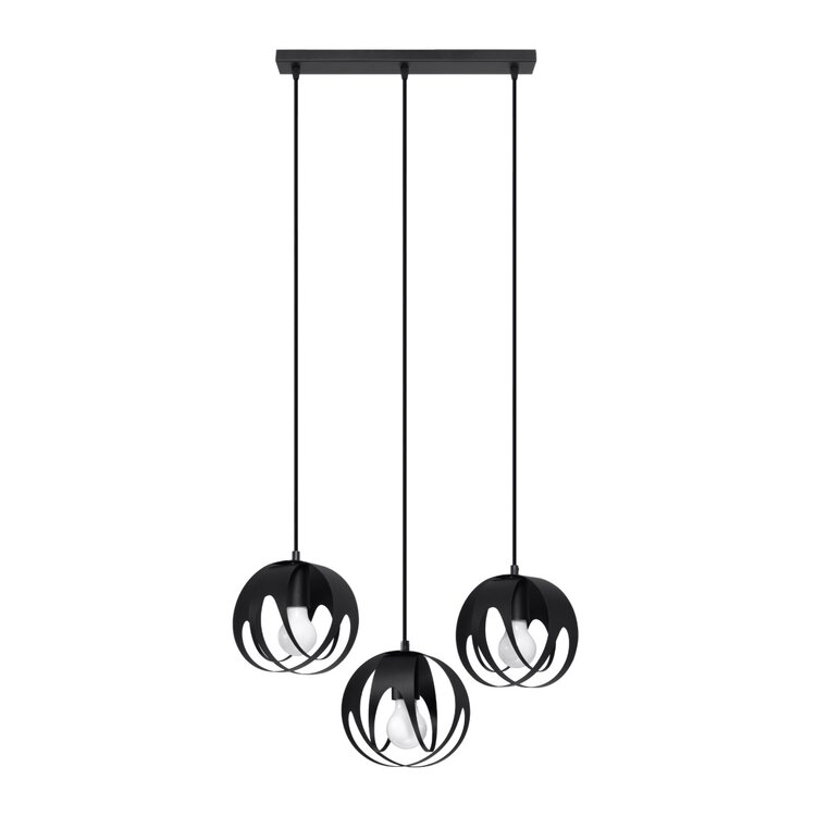 Sollux Lighting Pendant lamp TULOS 3L black