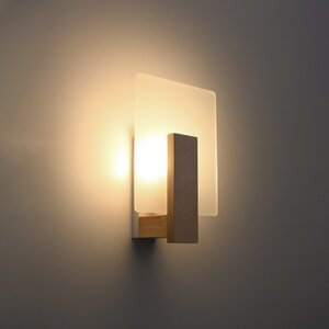 Sollux Lighting Wall lamp LAPPO natural wood