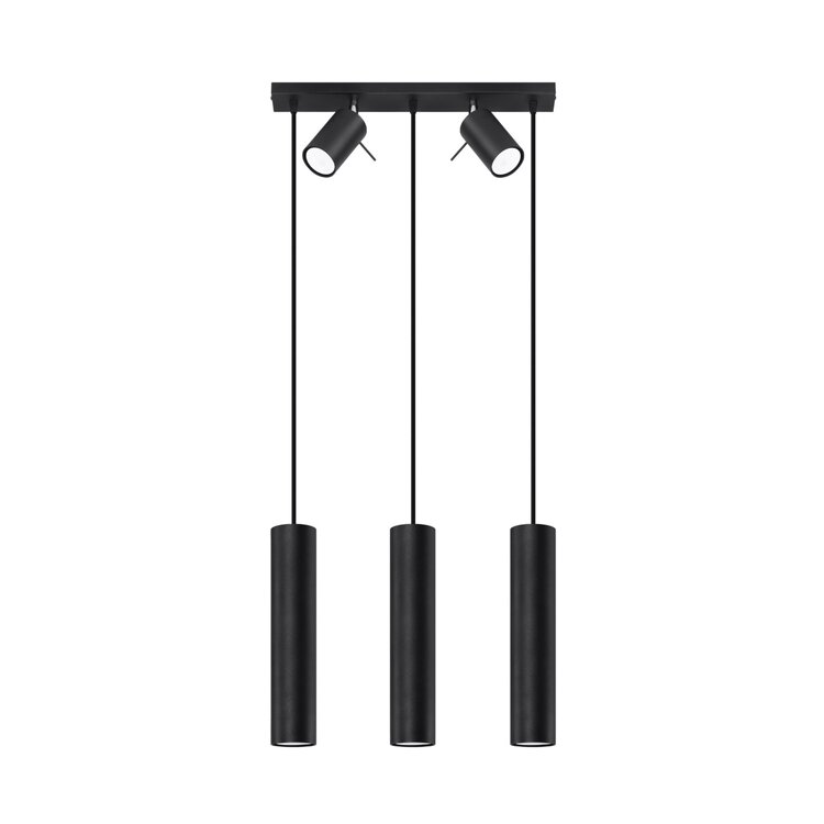 Sollux Lighting Pendant lamp RING 3 black