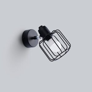 Sollux Lighting Wandlamp BELUCI 1 zwart