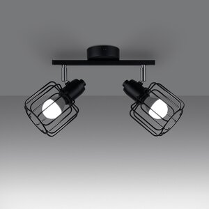 Sollux Lighting Plafondlamp BELUCI 2 zwart