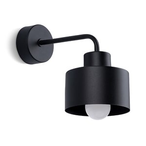 Sollux Lighting Wall lamp SAVAR 1 black