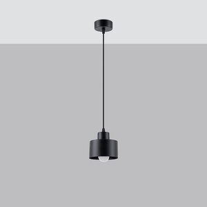 Sollux Lighting Pendant lamp SAVAR 1 black