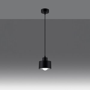 Sollux Lighting Hängeleuchte SAVAR 1 schwarz