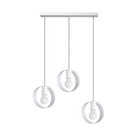Pendant lamp TITRAN 3 bia?a