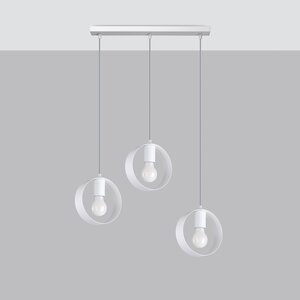 Sollux Lighting Pendant lamp TITRAN 3 bia?a