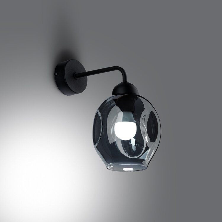 Sollux Lighting Wall lamp FILLAN 1 black