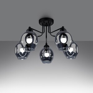 Sollux Lighting Chandelier FILLAN 5 black