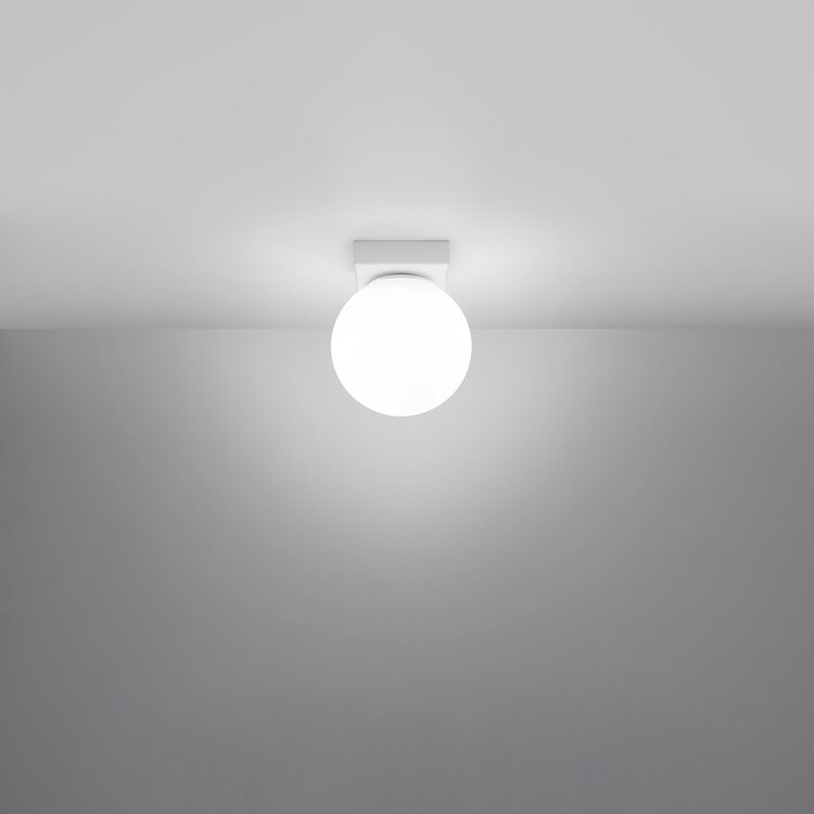 Sollux Lighting Ceiling lamp YOLI 1 white