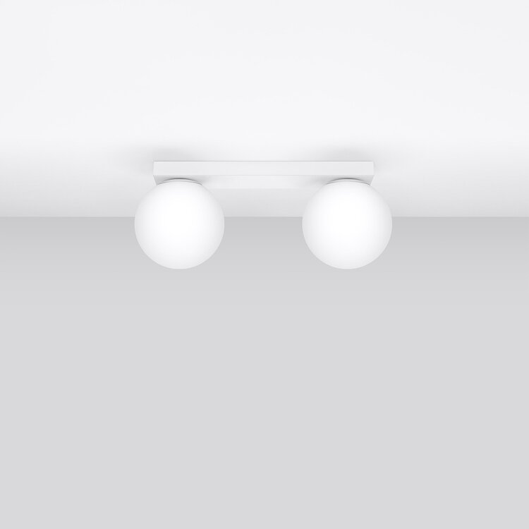 Sollux Lighting Deckenleuchte YOLI 2 weiß