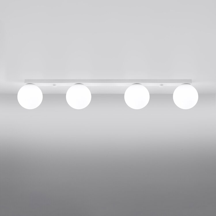 Sollux Lighting Ceiling lamp YOLI 4 white