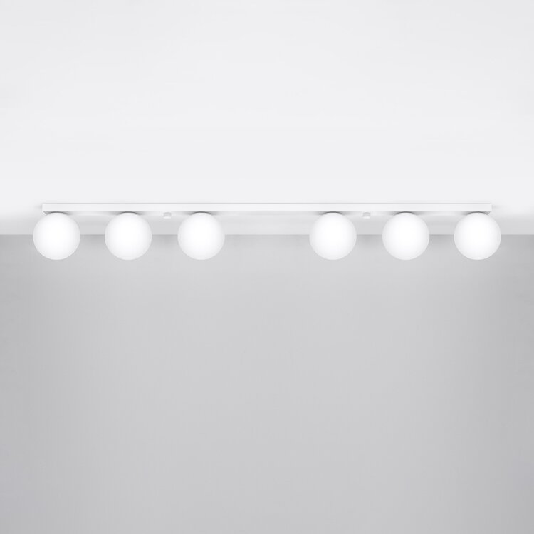 Sollux Lighting Ceiling lamp YOLI 6 white