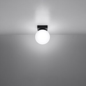 Sollux Lighting Ceiling lamp YOLI 1 black