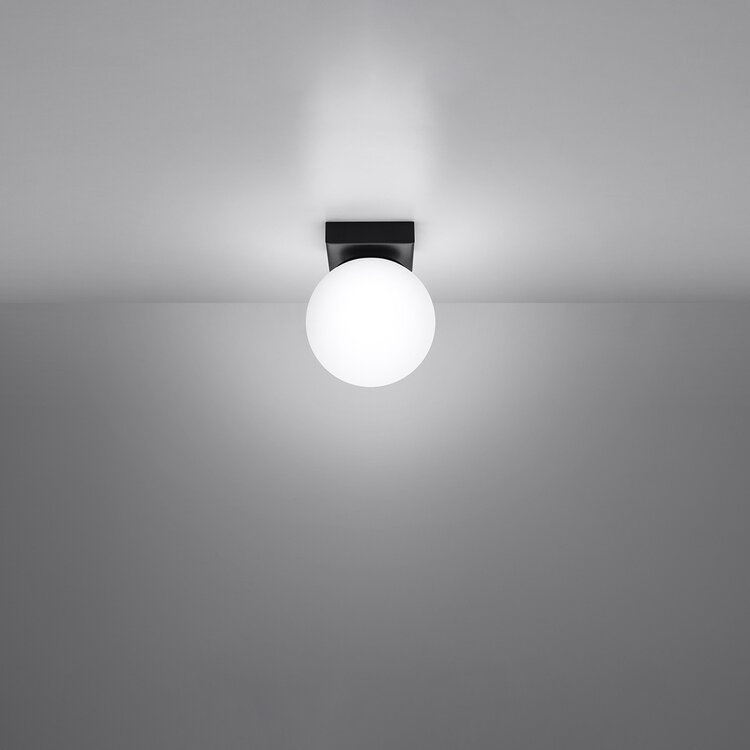Sollux Lighting Ceiling lamp YOLI 1 black