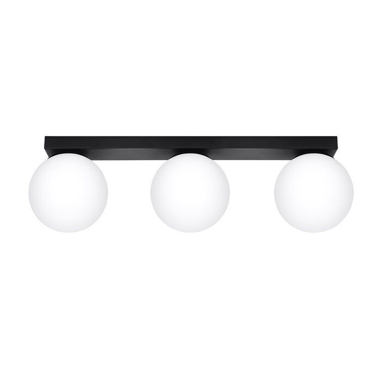 Sollux Lighting Ceiling lamp YOLI 3 black