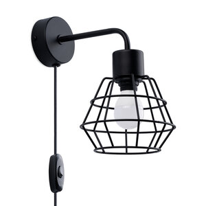 Sollux Lighting Wall lamp SUBA black