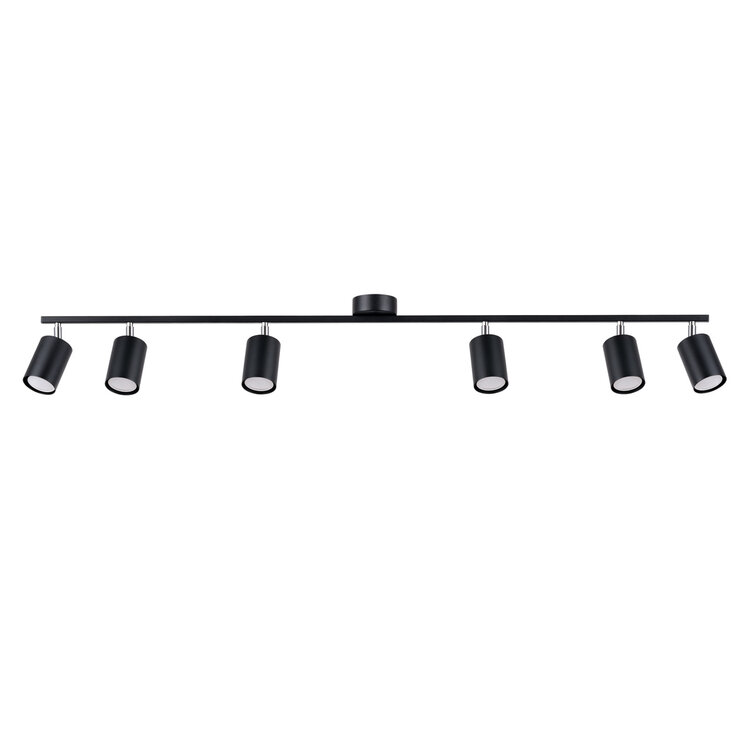 Sollux Lighting Ceiling lamp LEMMI 6L black