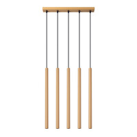 Pendelleuchten PASTELO 5L golden