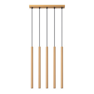 Sollux Lighting Pendelleuchten PASTELO 5L golden