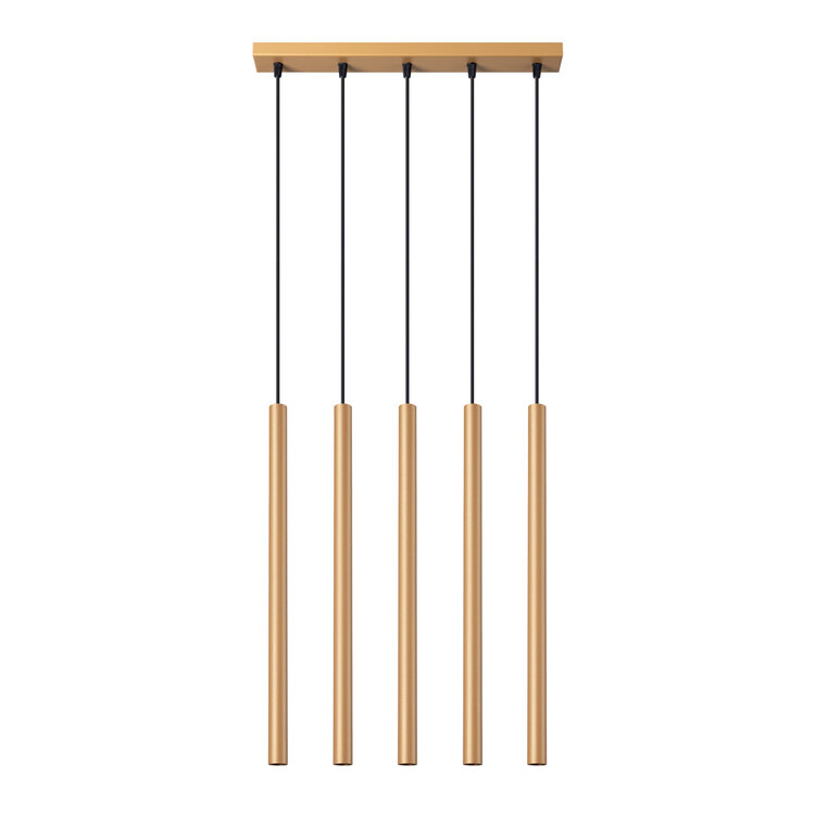 Sollux Lighting Pendelleuchten PASTELO 5L golden