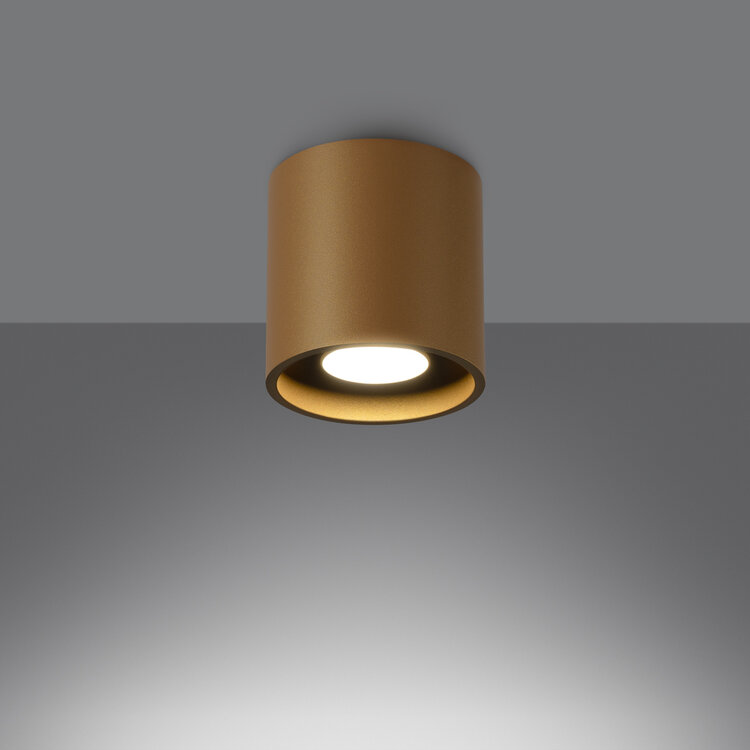 Sollux Lighting Ceiling lamp ORBIS 1 gold