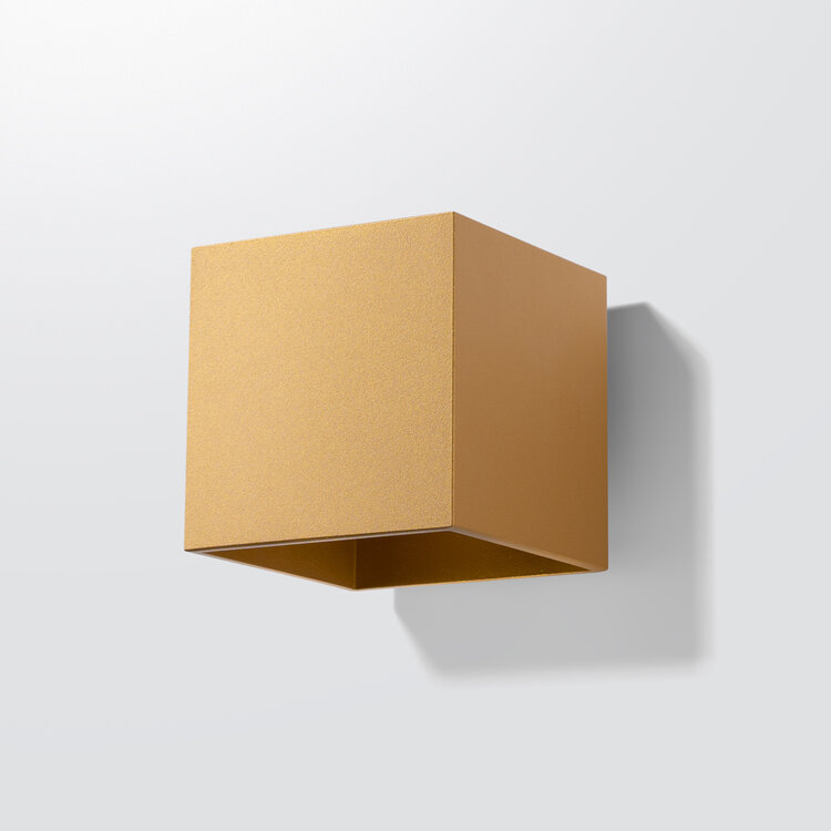 Sollux Lighting Wandlamp QUAD 1 goud