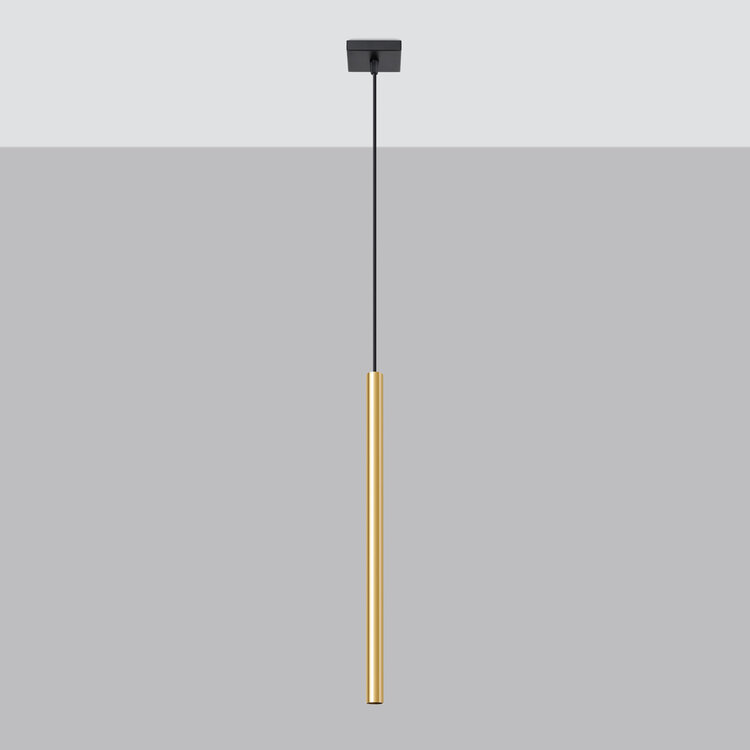 Sollux Lighting Hanglamp PASTELO 1 gepolijst goud