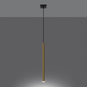 Sollux Lighting Pendant lamp PASTELO 1 polished gold