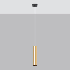 Sollux Lighting Hanglamp LAGOS 1 gepolijst goud