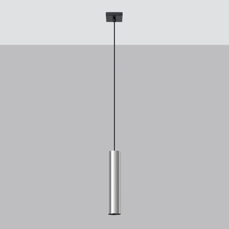 Sollux Lighting Pendelleuchten LAGOS 1 chrom