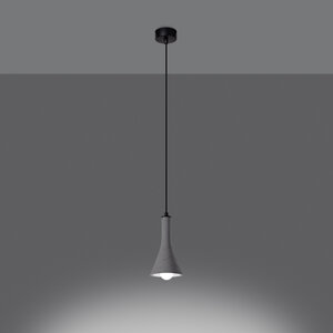 Sollux Lighting Pendant lamp REA 1 concrete