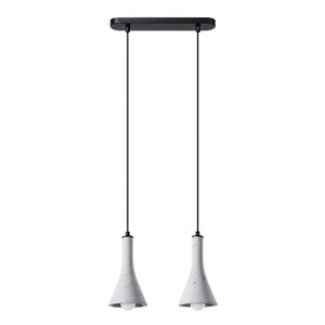Sollux Lighting Pendant lamp REA 2 concrete